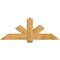 Ekena Millwork Kennewick Rough Sawn Timber Gable Bracket, Western Red Cedar, 60"W x 22"H x 6"D x 6"F, 9/12 Pitch GBW060X22X0606KEN00RWR - alternate 1